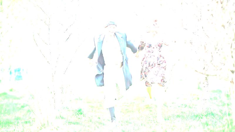 Overexposed frame, the normal preview looks blown out